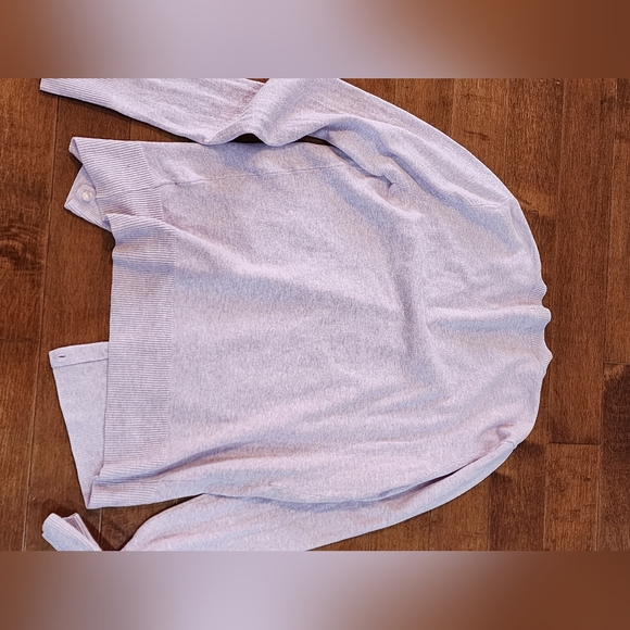 Merona Light Purple Button Up Sweater - Picture 5 of 14